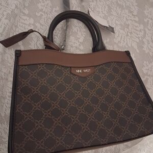 Nine West Elegant Patterned Tote
